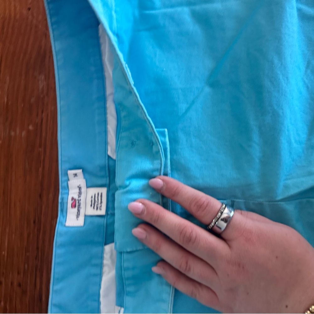 Aqua Blue VV Shorts - Picture 2 of 3